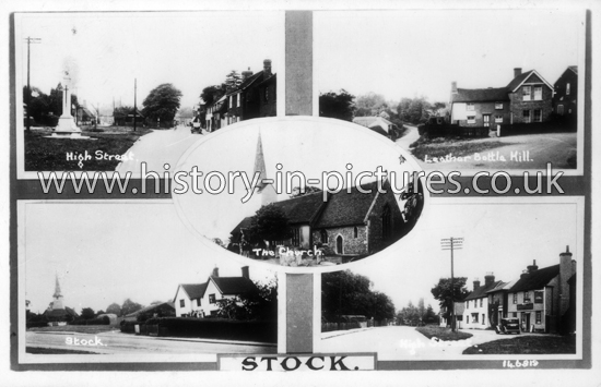 Views of Stock, Essex. c.1940's